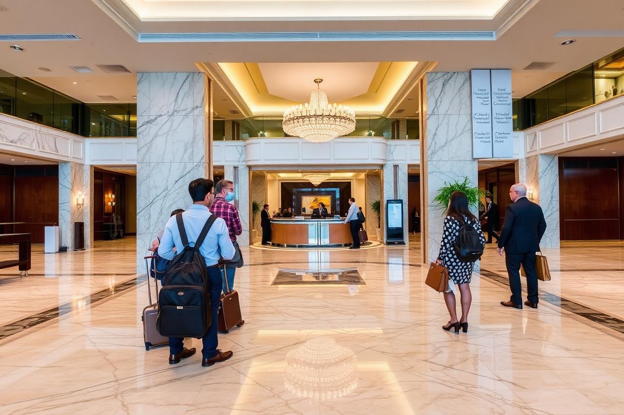 Group check-in handled by our hotel partners